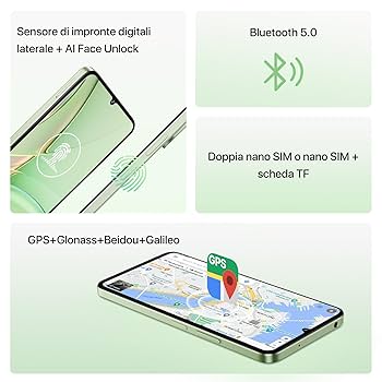 UMIDIGI G9T Smartphone Android 14 8GB Ram 128GB Rom 1TB